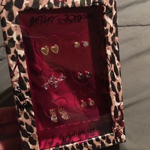 Betsey Johnson Earring Set
